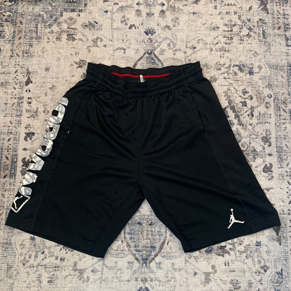 Men’s Jordan Black Dri-Fit Shorts